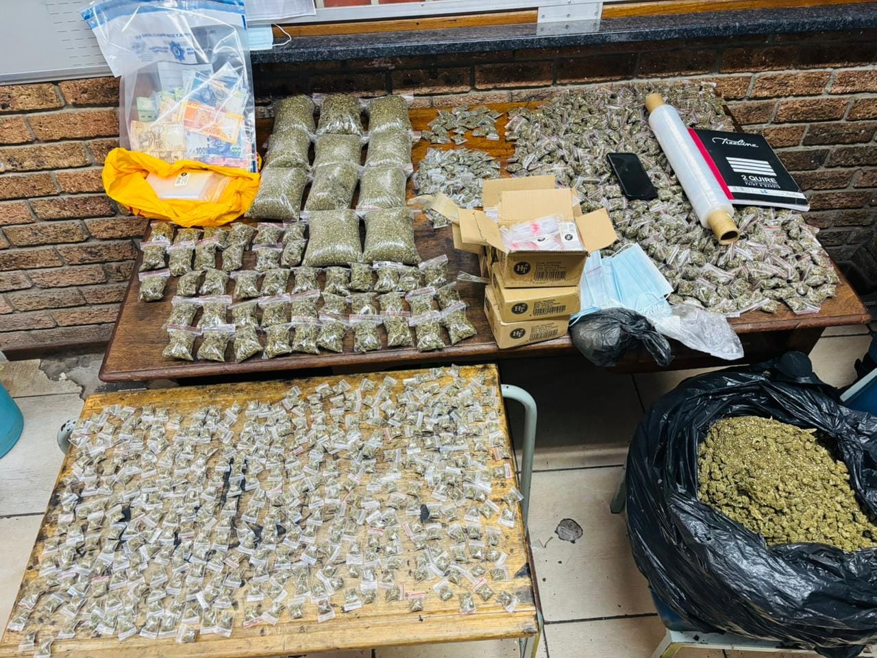 Caught with evidence in hand at Riemvasmaak spaza shop