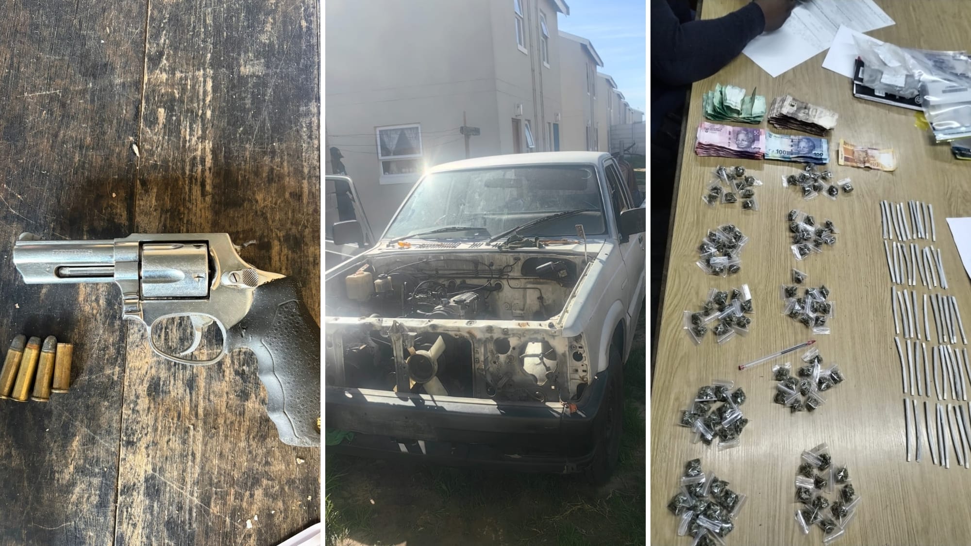 Attempted murder suspect among five arrested in separate operations