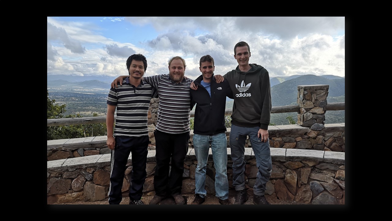 Postgraduates probe earth's early history in the Makhonjwa Mountains