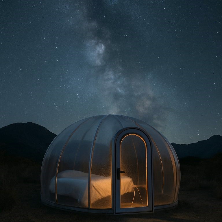 Unusual places to sleep under the stars