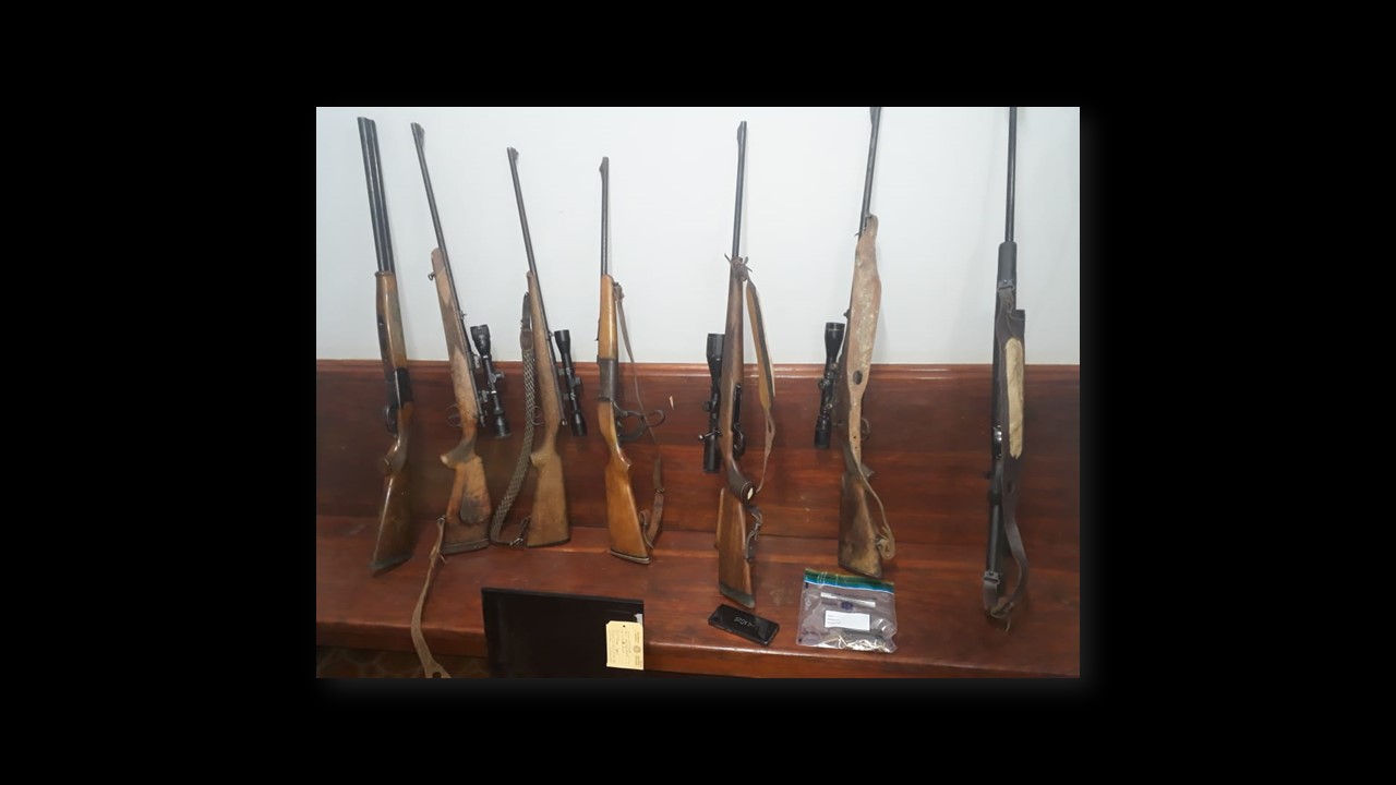 Stellar police work leads to recovery of 10 firearms