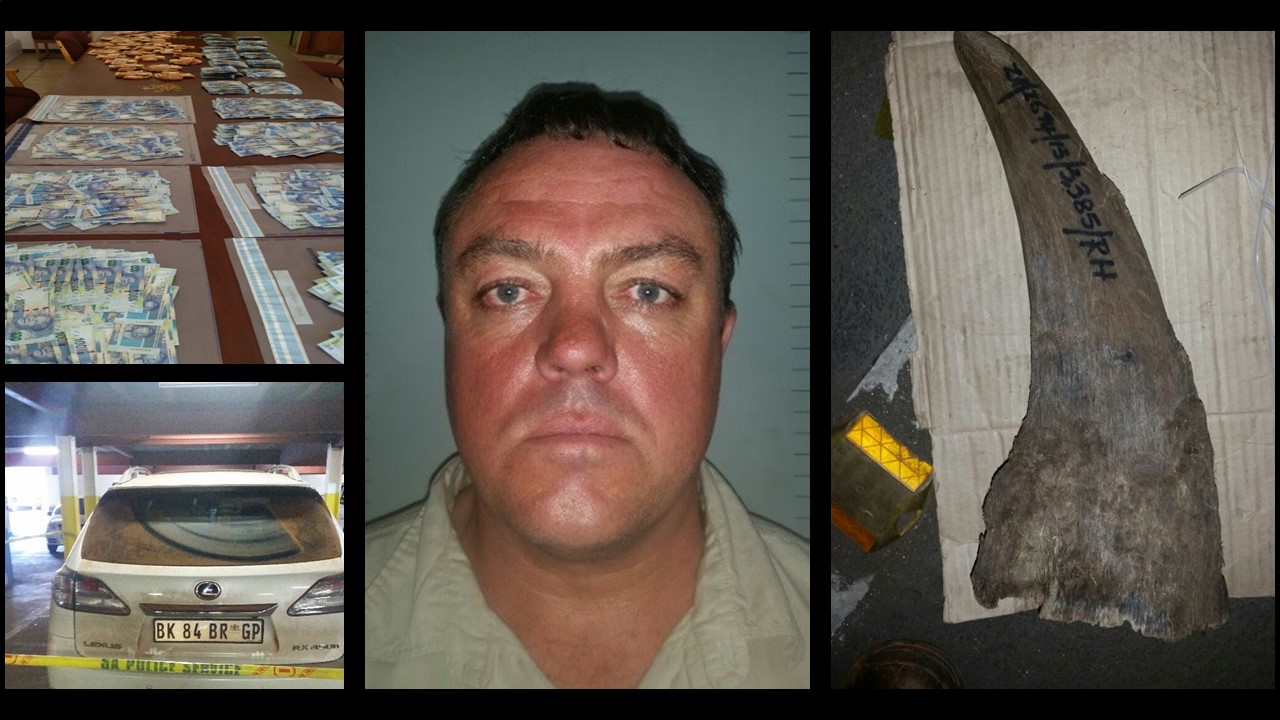 Farmer arrested for selling rhino horns without permit