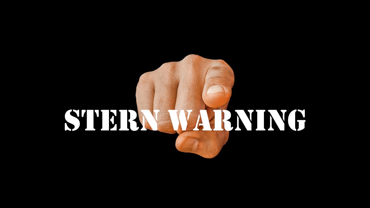 Police issue stern warning against lawlessness