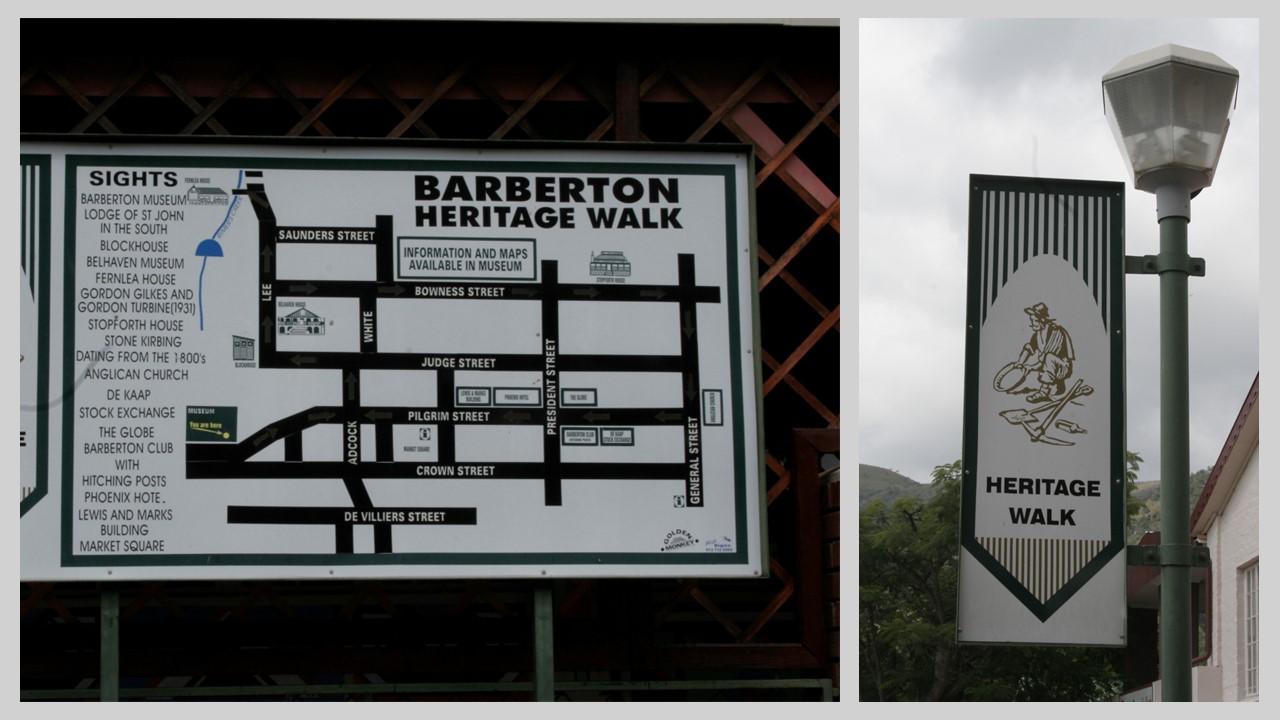 Step into Barberton's past on the heritage walk