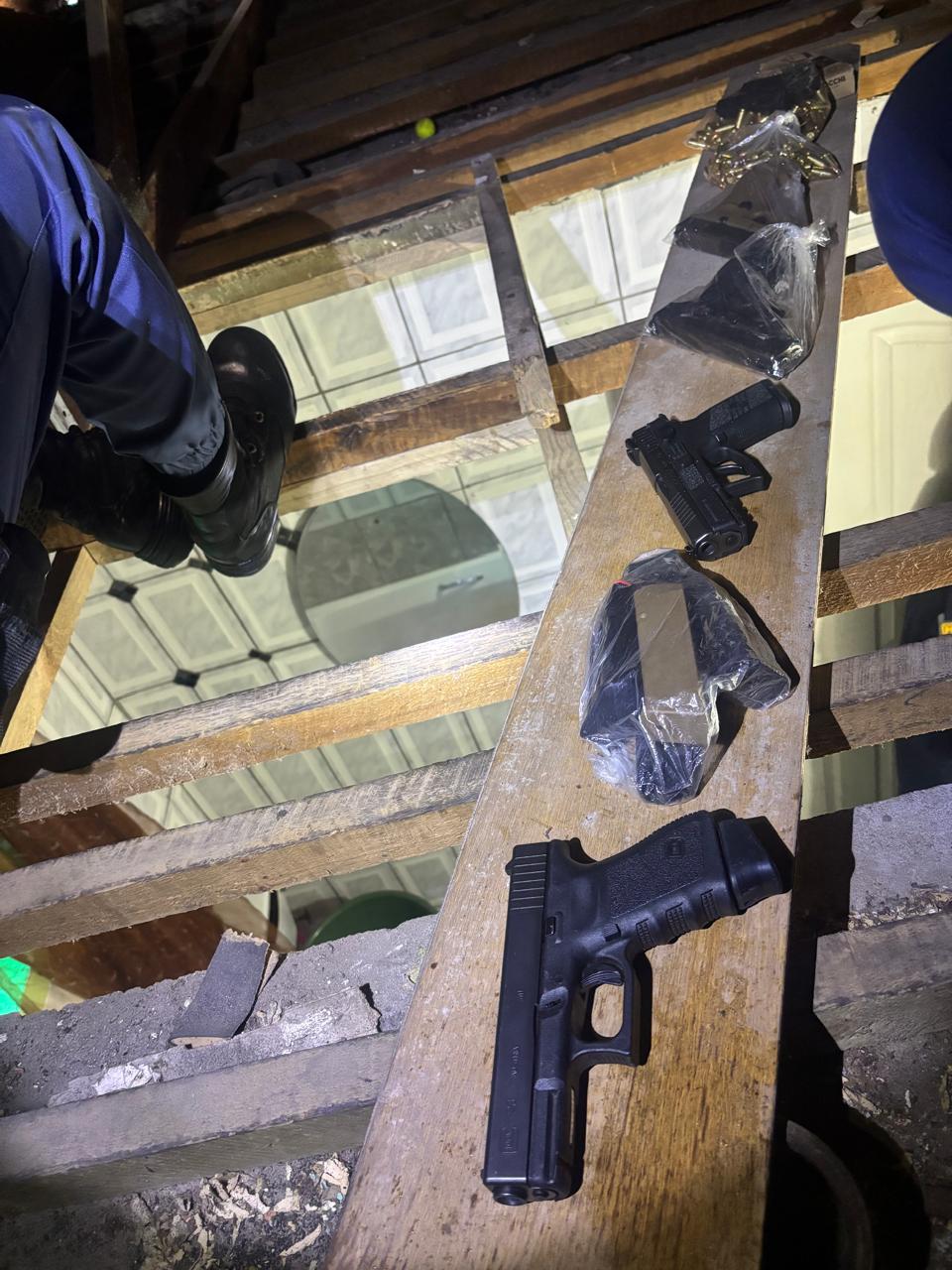 Mitchell's Plain police seize firearms during gang patrol