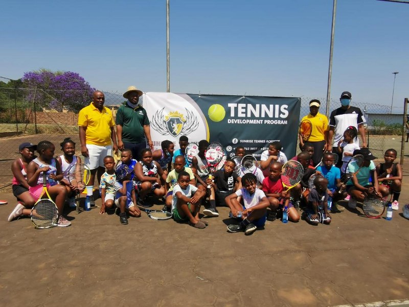 Township tennis coaches show youngsters how it's done