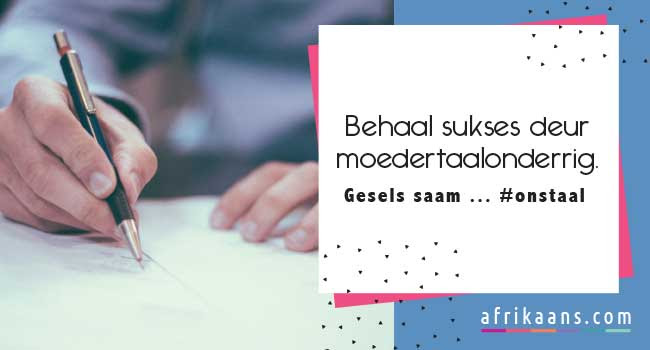 Afrikaans.com vier Internasionale Moedertaalmaand!