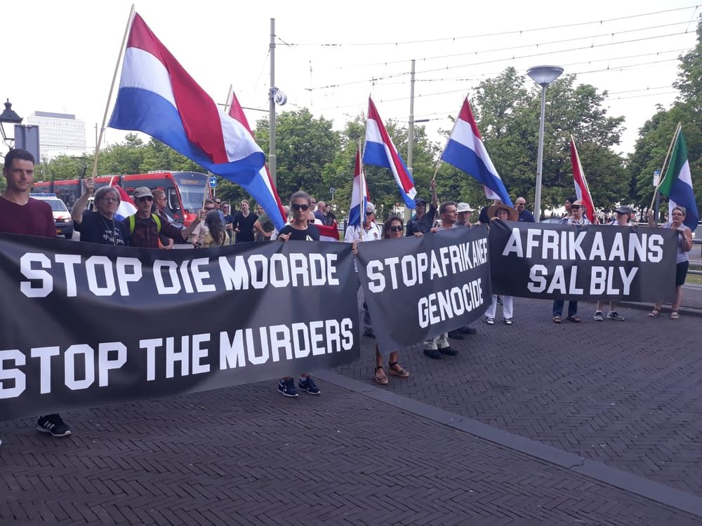 Dutch citizens show solidarity with the victims of farm attacks in South Africa post image
