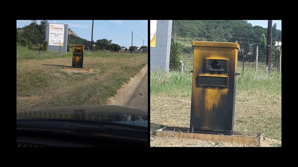 Spoedkameras op die R40 weereens beskadig post image