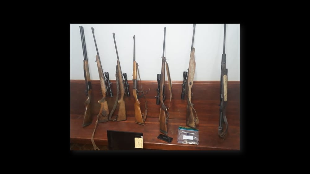 Stellar police work leads to recovery of 10 firearms post image
