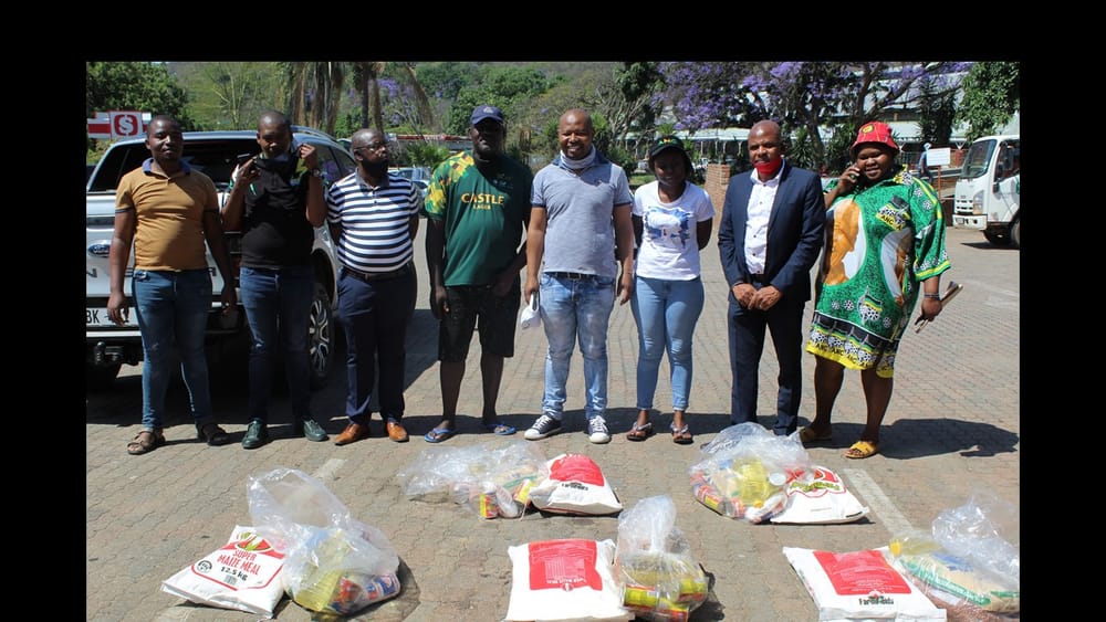 Food parcels go a long way to ease hawkers' lockdown struggles post image
