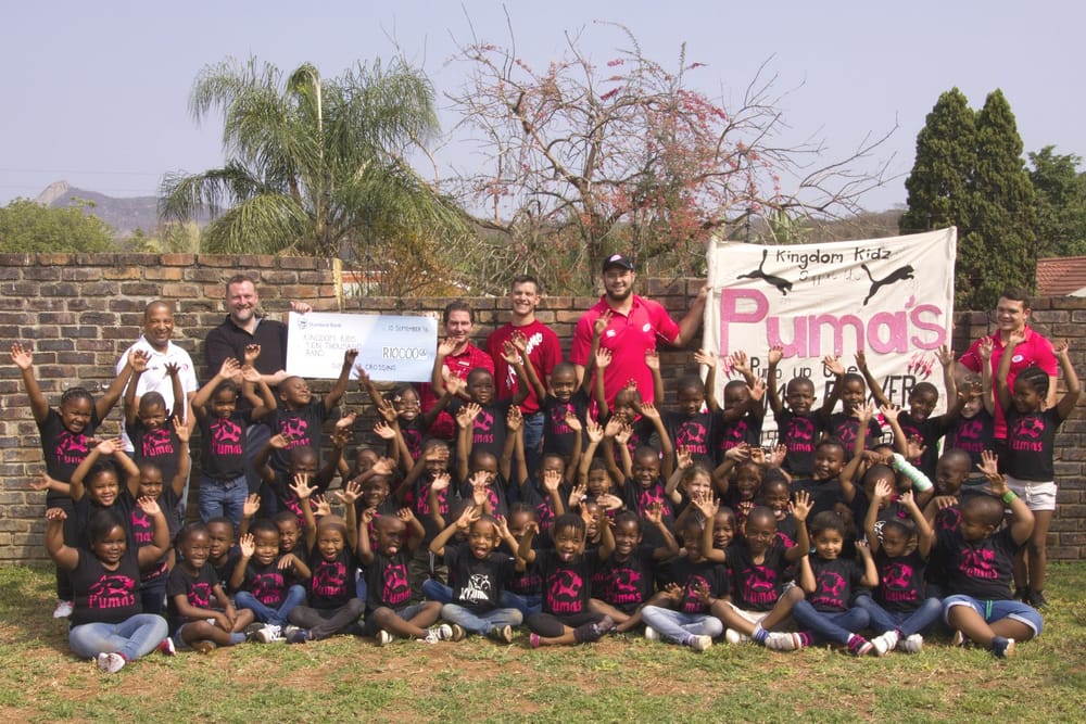Local school, Kingdom Kids wins R10 000 in Steval Pumas banner competition post image