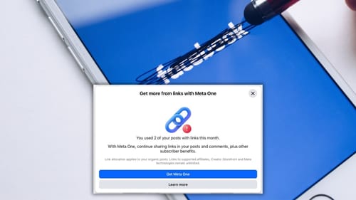 Facebook limits links as Meta One rolls out post image